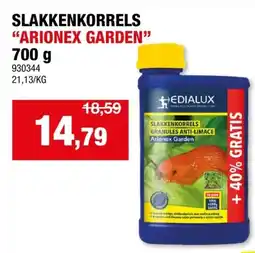 Hubo Edialux Slakkenkorrels Arionex Garden aanbieding