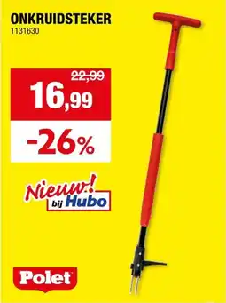 Hubo Onkruidsteker aanbieding