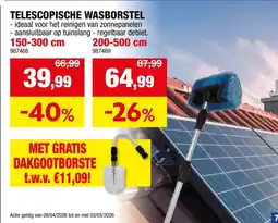 Hubo Telescopische Wasborstel aanbieding