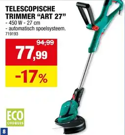 Hubo Bosch Telescopische Trimmer "Art 27" aanbieding