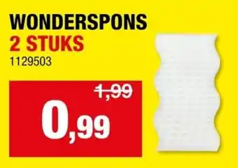 Hubo Wonderspons aanbieding