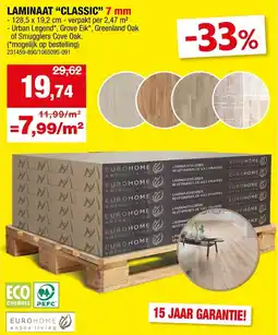 Hubo Laminaat "Classic" 7 mm aanbieding