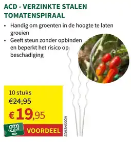 Horta ACD verzinkte stalen tomatenspiraal aanbieding