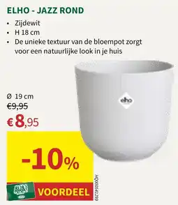 Horta Elho - Jazz Rond aanbieding