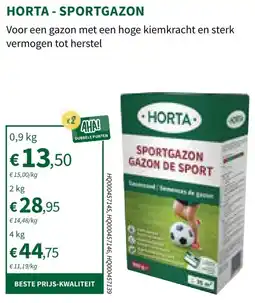 Horta Horta Sportgazon aanbieding
