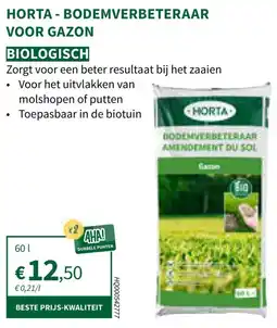 Horta Horta Bodemverbeteraar Voor Gazon aanbieding