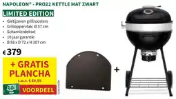 Horta Napoleon - PRO22 Kettle mat Zwart aanbieding