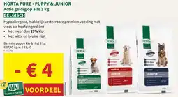 Horta Horta pure - puppy & junior aanbieding