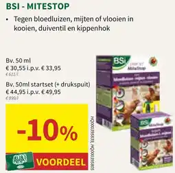 Horta Bsi-mitestop aanbieding