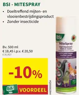 Horta Bsi - mitespray aanbieding