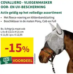 Horta Covalliero vliegenmasker oor en uv bescherming aanbieding