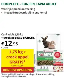 Horta Complete cuni en cavia adult aanbieding