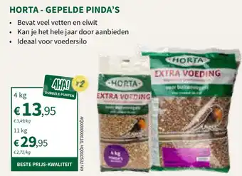 Horta Horta gepelde pinda's aanbieding