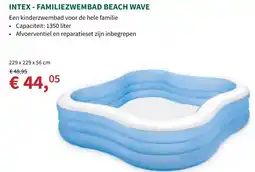 Horta Intex familiezwembad beach wave aanbieding