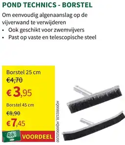 Horta Pond technics borstel aanbieding