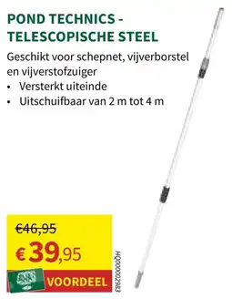 Horta Pond technics telescopische steel aanbieding