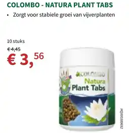 Horta Colombo natura plant tabs aanbieding