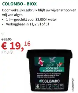Horta Colombo biox aanbieding