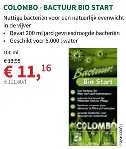 Horta Colombo bactuur bio start aanbieding