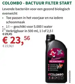 Horta Colombo bactuur filter start aanbieding