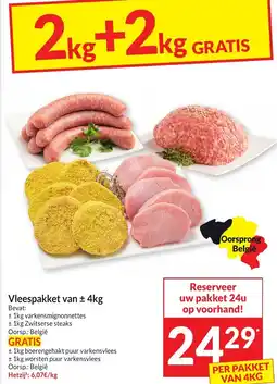 Intermarché Vleespakket aanbieding