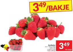 Intermarché Aardbeien aanbieding