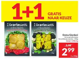 Intermarché Emma Giordani Verse gevulde pasta aanbieding