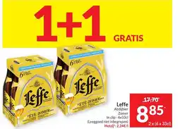 Intermarché Leffe Abdijbier Zomer aanbieding