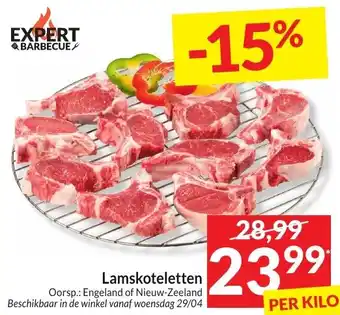 Intermarché Lamskoteletten aanbieding
