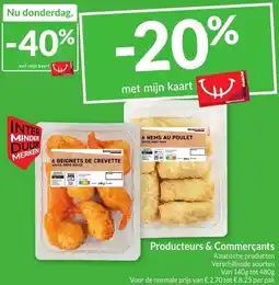Intermarché Producteurs & Commerçants aanbieding