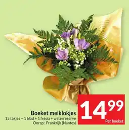 Intermarché Boeket meiklokjes aanbieding