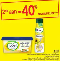 Intermarché Becel Margarine aanbieding