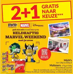 Intermarché M&M's of Maltesers aanbieding