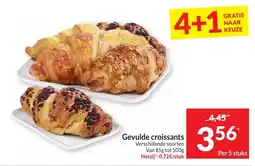 Intermarché Gevulde croissants aanbieding