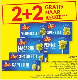 Intermarché Soubry Pasta aanbieding