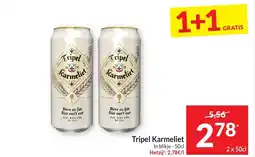 Intermarché Tripel Karmeliet aanbieding