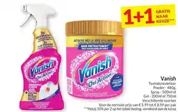 Intermarché Vanish Textielontvlekker aanbieding