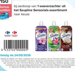Carrefour Soupline Sensorials-assortiment aanbieding