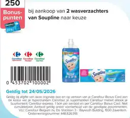 Carrefour Soupline aanbieding