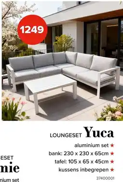 Euroshop Loungeset Yuca aanbieding