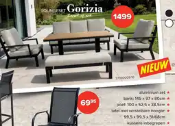 Euroshop Loungeset Gorizia aanbieding