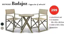 Euroshop Bistroset Badajoz aanbieding