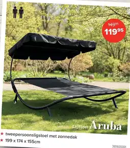 Euroshop Ligstoel Aruba aanbieding