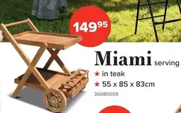 Euroshop Miami serving trolley aanbieding