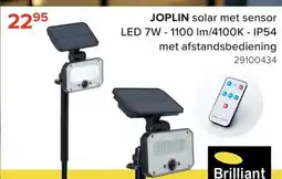 Euroshop Joplin solar met sensor aanbieding