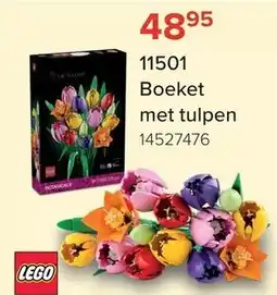 Euroshop Lego Boeket met tulpen aanbieding