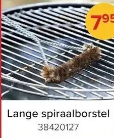 Euroshop Lange spiraalborstel aanbieding