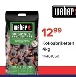 Euroshop Weber Kokosbriketten aanbieding