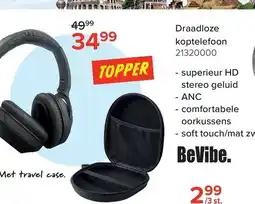 Euroshop BeVibe. Draadloze koptelefoon aanbieding