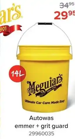 Euroshop Meguiar's Autowas emmer+grit guard aanbieding